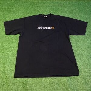 Vintage Y2K D-Link Gamer Lounge Lag No Excuse Networking Evolved Promo Tee XL
